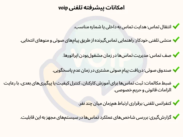 مزایای استفاده از مرکز تلفن اینترنتی